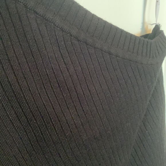 Lulus Ribbed One Shoulder Sweater - Picture 4 of 5